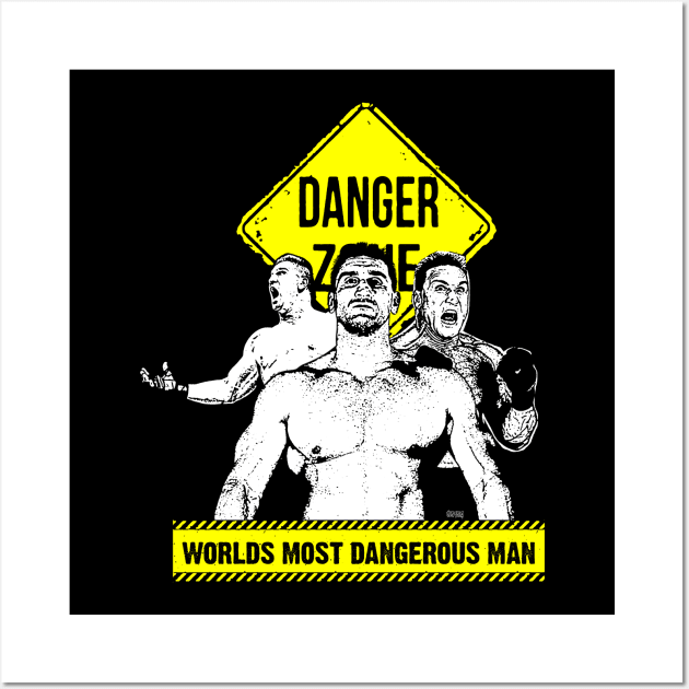 Worlds Most Dangerous Man Wall Art by E5150Designs